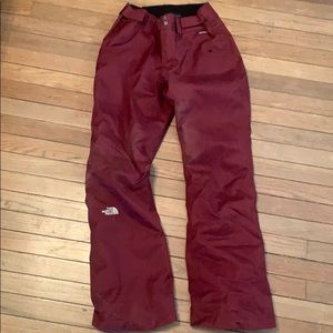 The North Face women’s ski pant over the boot fit